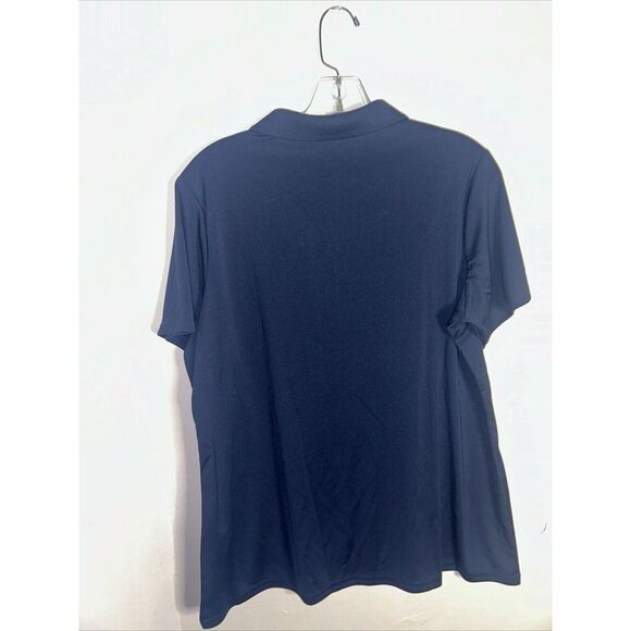 NFL Sneakers Football Logo Embroidered Women's Pocket Polo Size XL - Picture 4 of 4